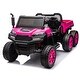 preview thumbnail 62 of 98, 24V 2-Seater UTV XXL Ride-On Truck - Remote Control, 4WD, Foam Tires, Off-Road, Safety Harness