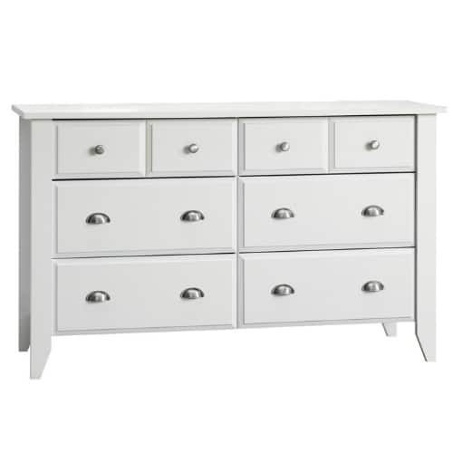 Child Craft Relaxed Traditional Double Dresser - Matte White Double Dresser Child Craft Relaxed Traditional Double Dresser - Matte White Double Dresser