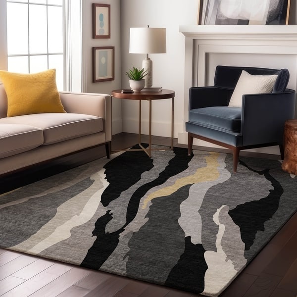 Premium Washable Super Soft Mid Century Modern Mayfield Rug