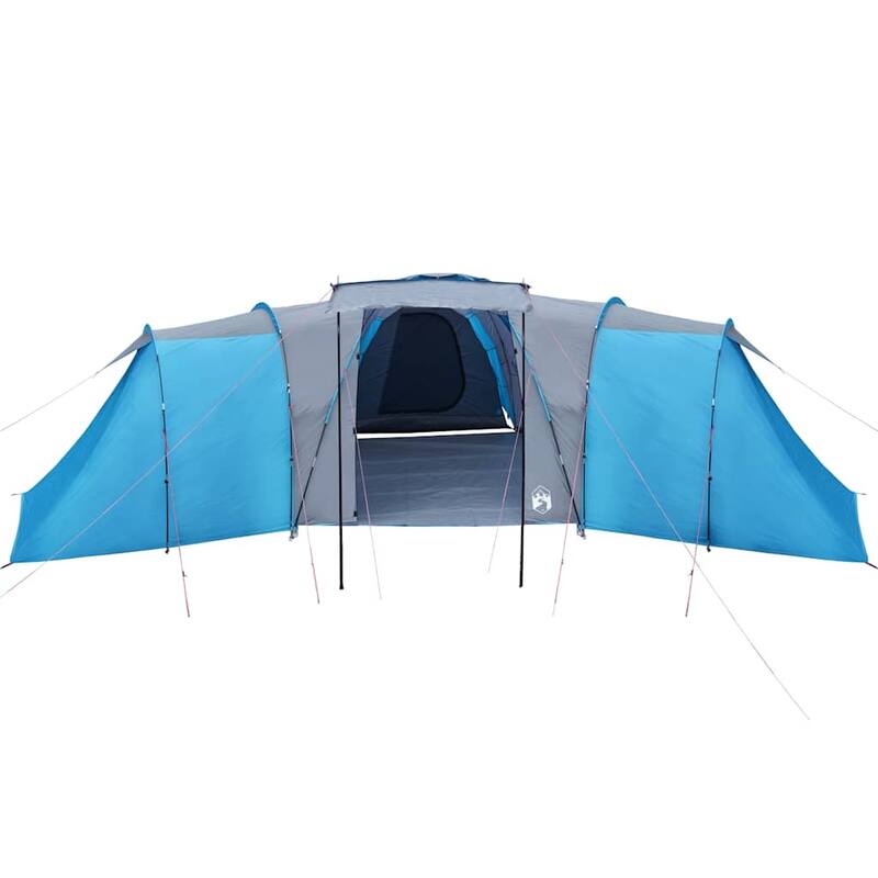 vidaXL Family Tent Dome 12-Person Green Waterproof - 330.7" x 283.5" x 78.7"