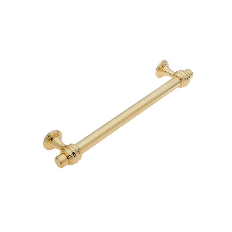 Utopia Alley Athen Pull Handle -Polished Gold Drawer Pull Handle, 6.3" Center to Center