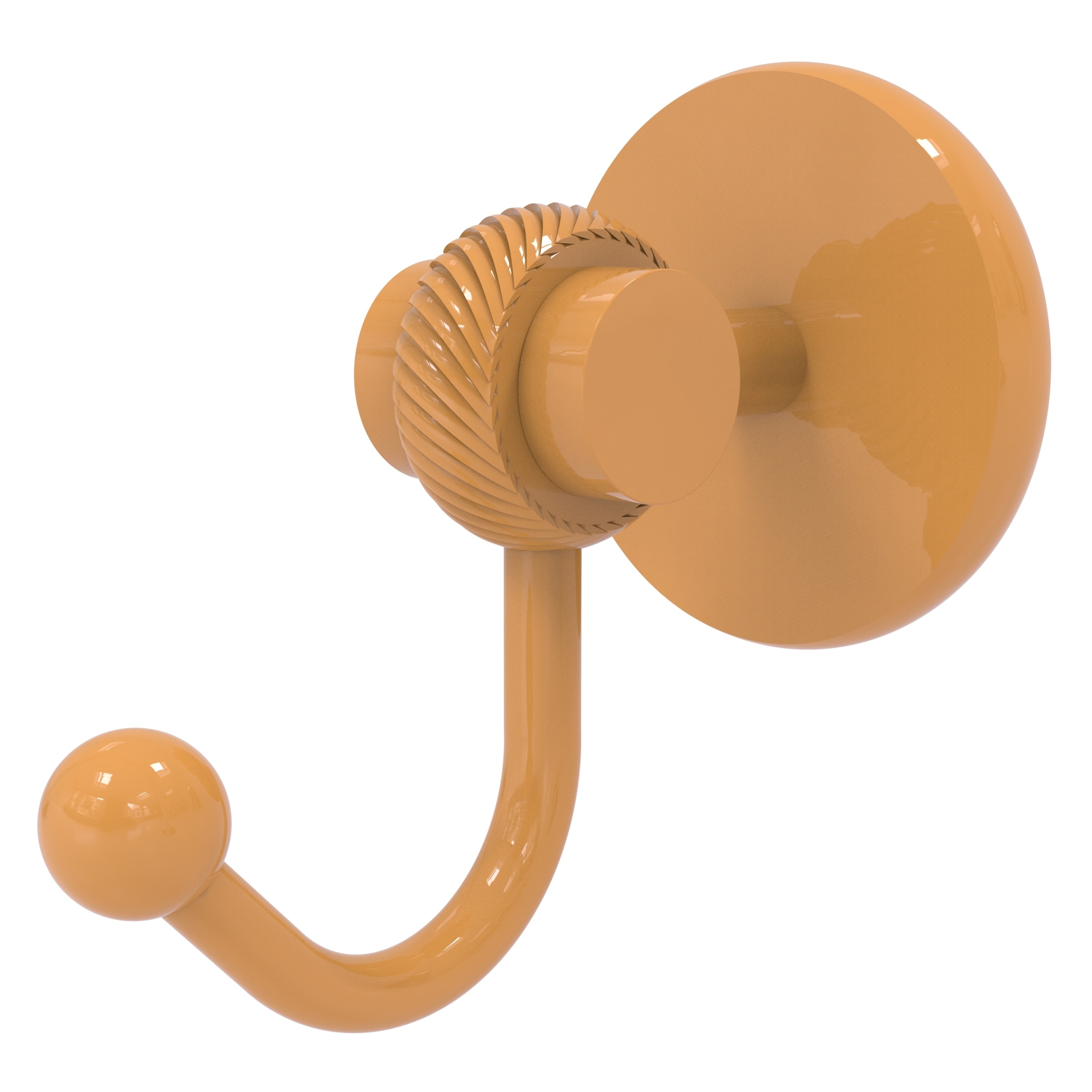 Allied Brass Satellite Orbit Two Collection Robe Hook with Twisted Accents