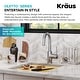 preview thumbnail 5 of 124, Kraus Oletto Single Handle 1-Hole Kitchen Bar Faucet