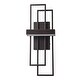 preview thumbnail 11 of 16, CO-Z Modern Geometric LED Wall Sconce Vanity Light Fixture Dark Brown