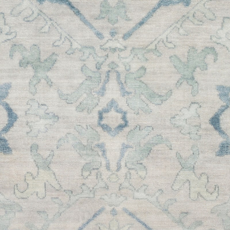 Hand-Knotted Keswick Floral New Zealand Wool Area Rug