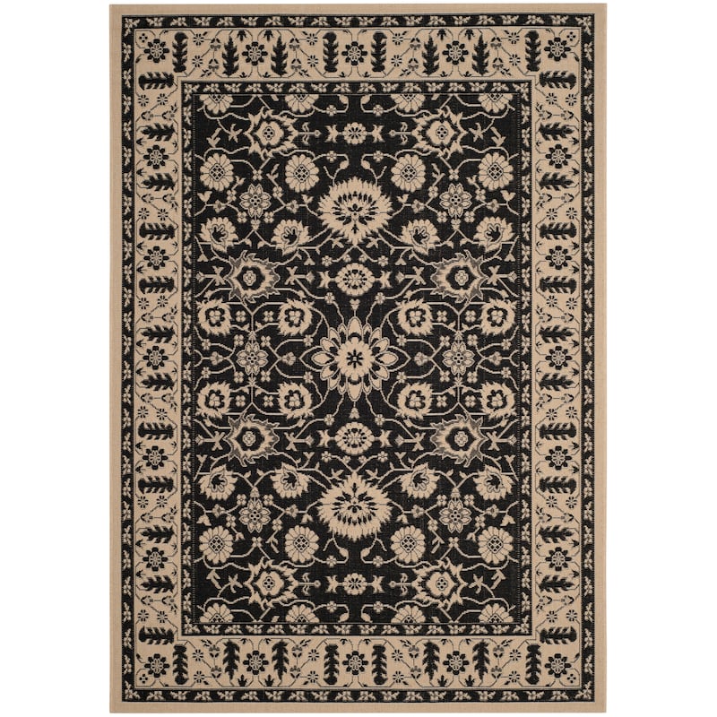 SAFAVIEH Courtyard Dyrfinna Indoor/ Outdoor Waterproof Patio Backyard Rug