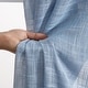 preview thumbnail 47 of 94, HLC.me Abbey Faux Linen Textured Semi Sheer Privacy Light Filtering Transparent Window Grommet Curtain Panels, Pair