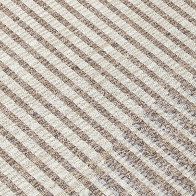 HomeRoots Geometric Transitional Rectangle Outdoor Rug