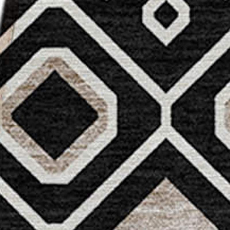 HomeRoots Geometric Modern Rectangle Outdoor Rug