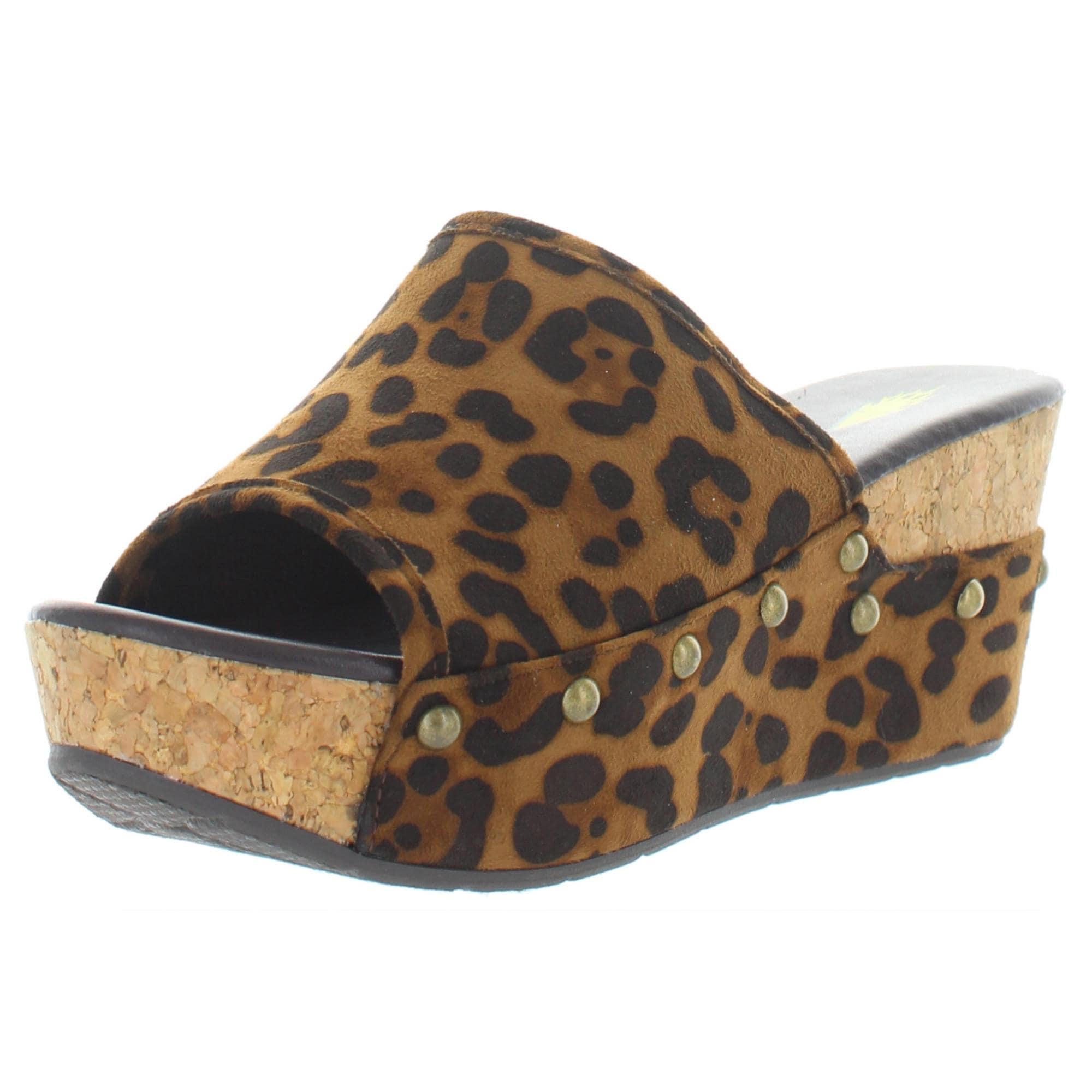 volatile leopard sandals