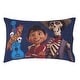 preview thumbnail 5 of 3, Disney Coco Navy, Orange, and Light Blue, Seize Your Moment 4 Piece Toddler Bed Set