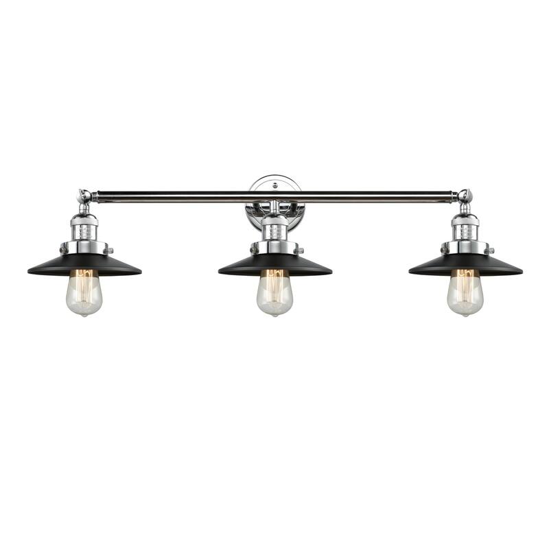 Innovations Lighting Railroad 3 Light 32" Wide Bathroom Vanity Light