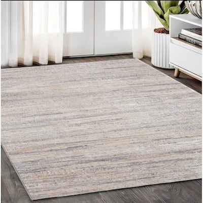 Sufep Abstract Stain Resistant Woven Area Rug By HomeRoots - 5' x 8'