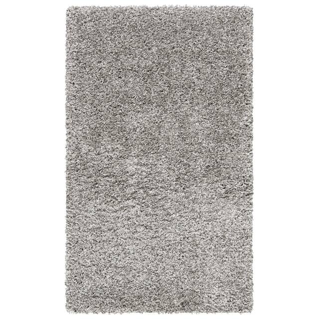 SAFAVIEH California Shag Izat 2-inch Thick Area Rug - 2'3" x 5' - Silver