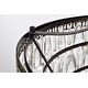 preview thumbnail 4 of 11, Antique Bronze 6-Light Glam Crystal Chandelier - Antique Bronze