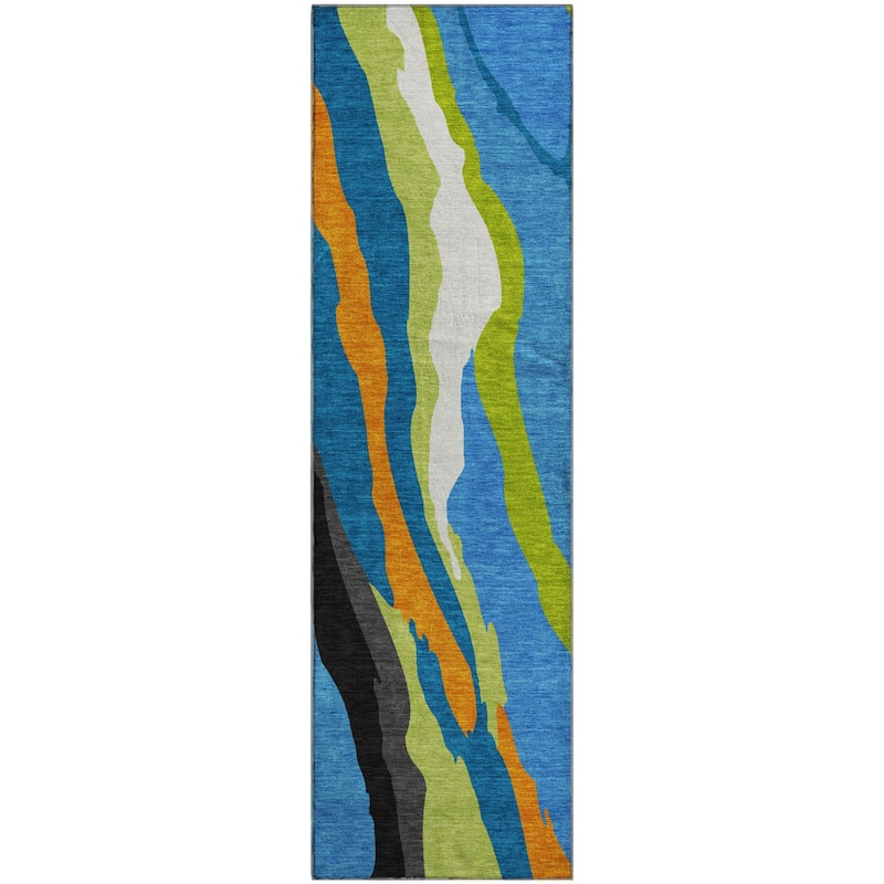 Premium Washable Super Soft Mid Century Modern Mayfield Rug