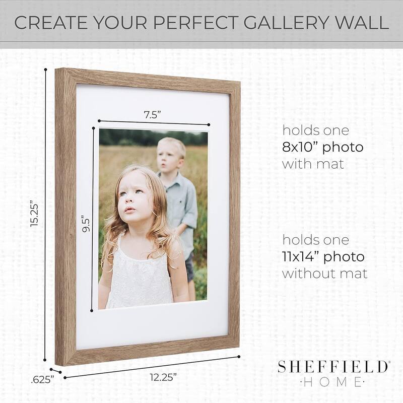 Sheffield Home 9 Piece Gallery Wall Frame Set,