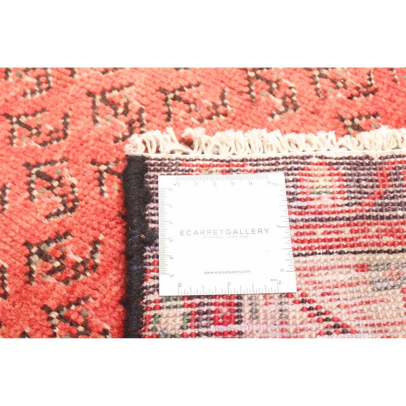 ECARPETGALLERY Hand-knotted Andelz Red Wool Rug - 3'3 x 6'9