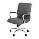 preview thumbnail 9 of 44, Mid-back LeatherSoft Executive Swivel Office Chair