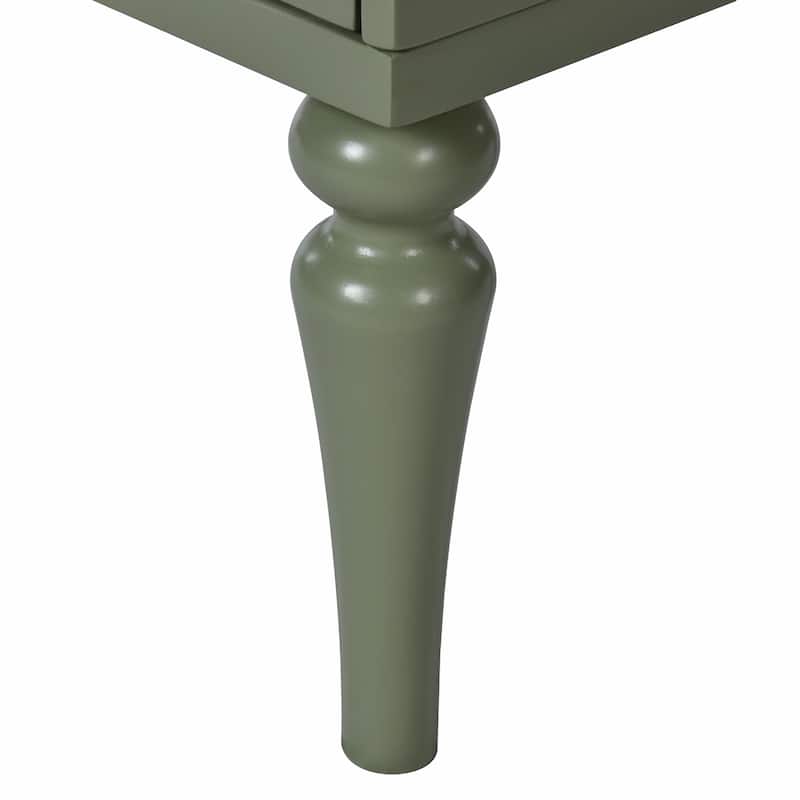 Retro 30" Bathroom Vanity with Resin Sink