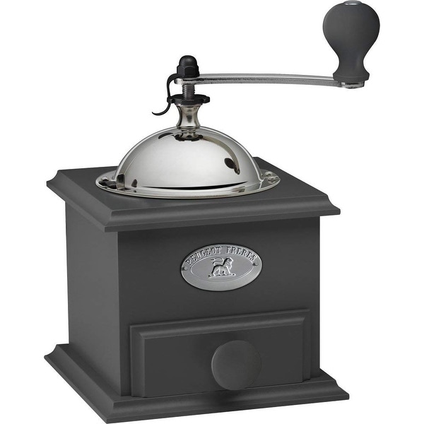 Peugeot 31169 Cottage Coffee Mill, 8-1/4" x 5" x 5", Gray
