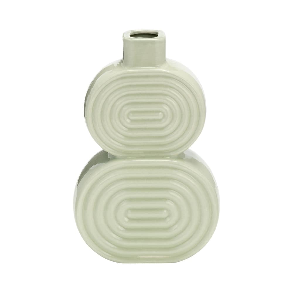 Sagebrook Home Stacked Circle Vase