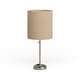 preview thumbnail 69 of 99, Porch & Den Custer Metal/ Fabric Lamp with Charging Outlet