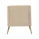 preview thumbnail 17 of 53, Hyperboreüs Upholstery Accent Armchair with Tufted Back by HULALA HOME