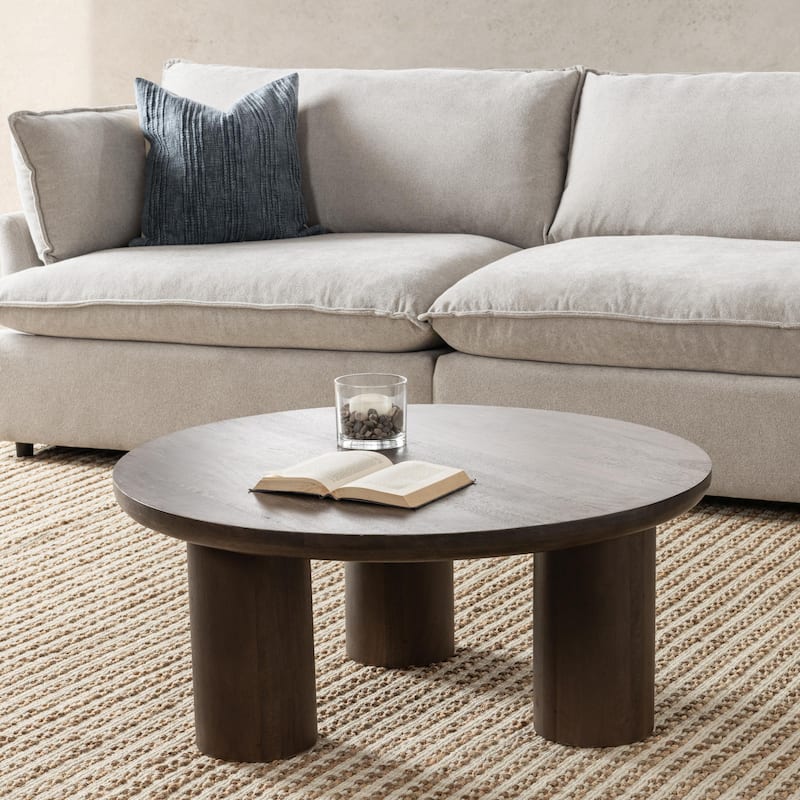 Beau Round Coffee Table by Kosas Home