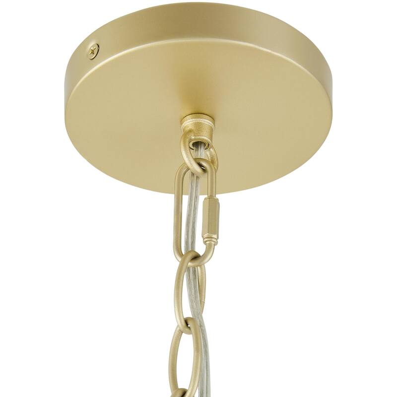 Livabliss Melle Rustic Chandelier - 16"L x 16"W x 27"H