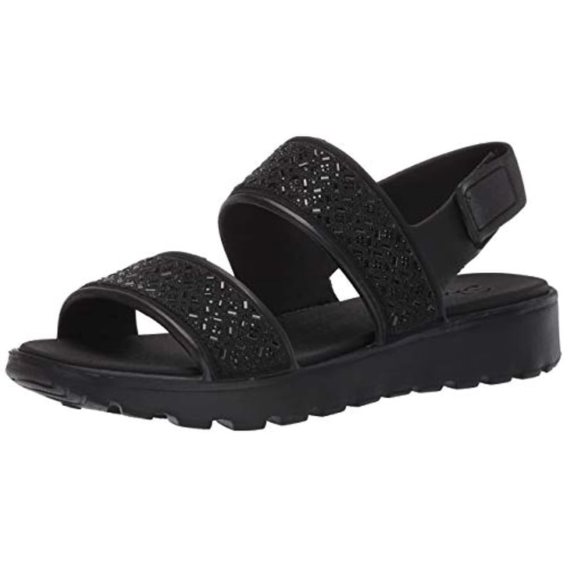 skechers luxe foam flip flops