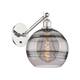 Option Polished Nickel / Light Smoke