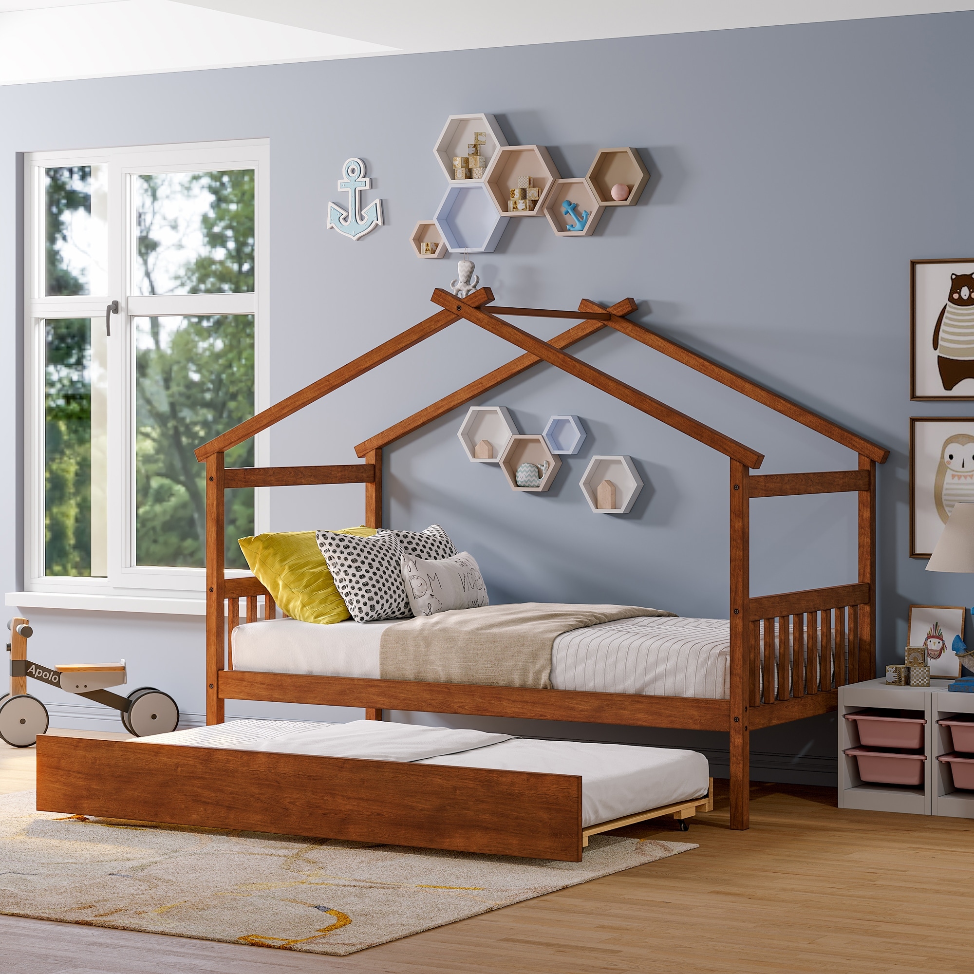 Bed bath and best sale beyond trundle bed