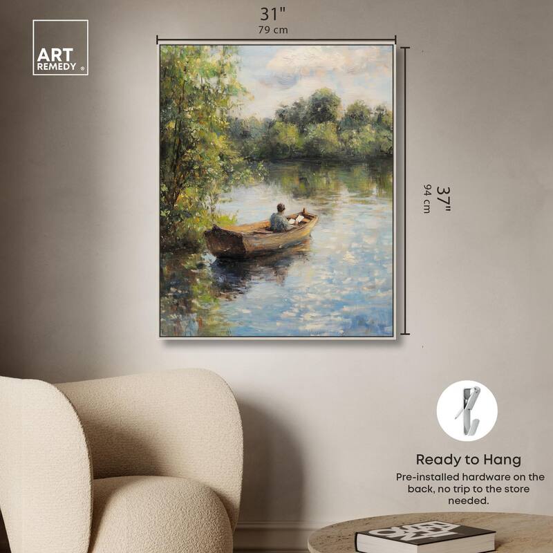 Lost in Thought Canvas by Art Remedy