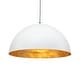 preview thumbnail 51 of 200, Industrial Oversized Metal Dome Pendant Light - Modern Farmhouse 31in - White