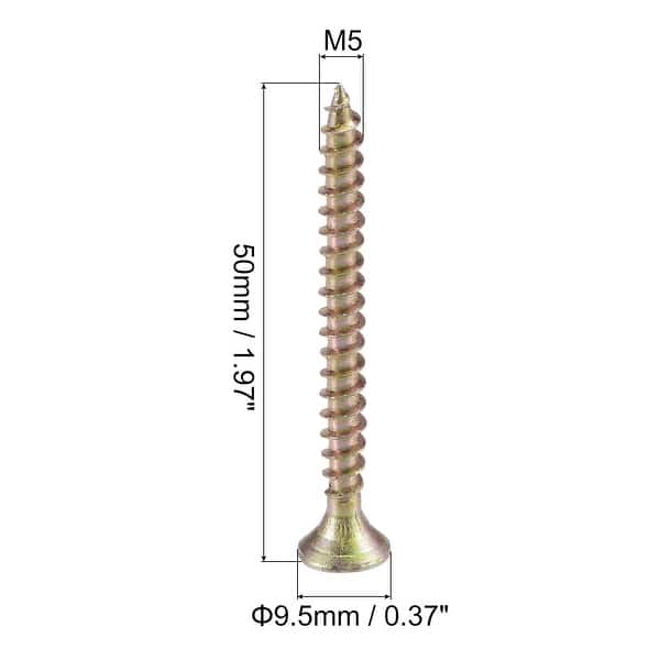 Wood Screws Phillips Flat Head Carbon Steel for Floorboard Bed Bath & Beyond 36114633