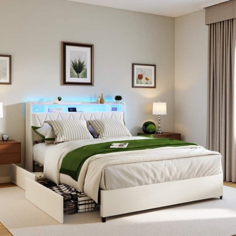 Option Queen Size White