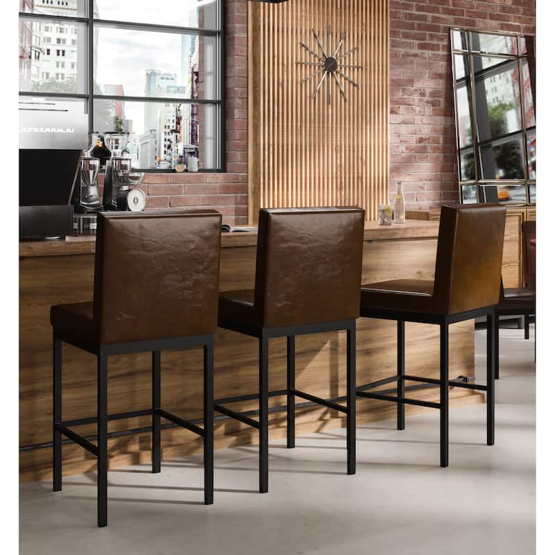 Tempo Furniture Auburn Stationary 26" Counterstool/30" Barstool by Furnish Theory