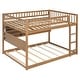 preview thumbnail 16 of 36, Convertible Bunk Bed with LED Storage Wall & Pegboard by Harper&Bright Designs