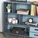 preview thumbnail 5 of 9, 3-Tier Child Bookcase Open Shelves Cabinet Floor Standing Cube Storage Organizer with Drawers