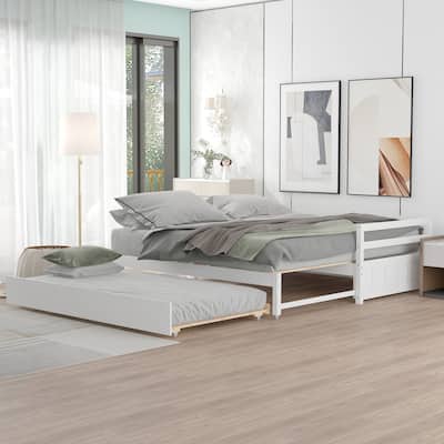 Twin or Double Twin Daybed with Trundle