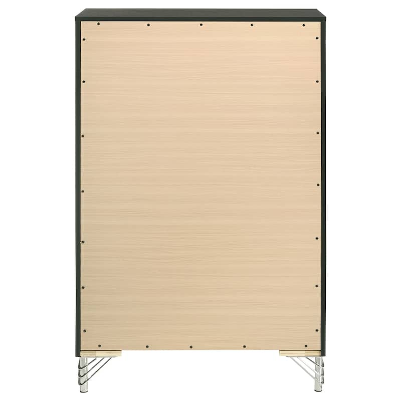 Lucia Modern Classic 5-drawer Bedroom Chest of Drawers White