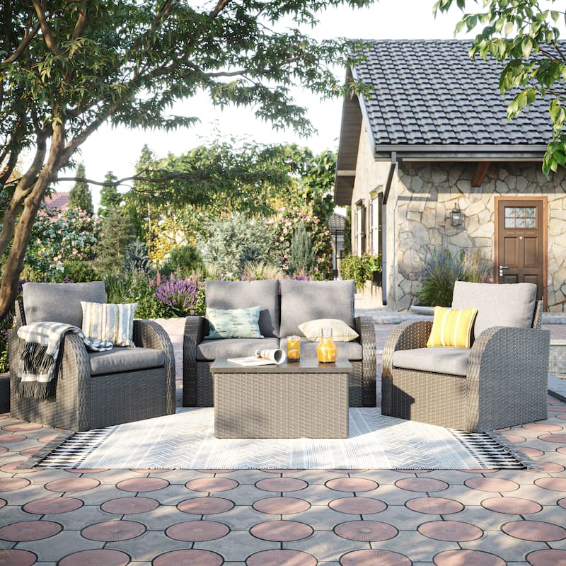 Brisbane Outdoor Loveseat 5-Piece Set