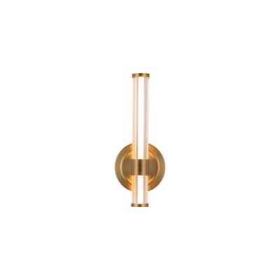 Alora Lighting WV509012-UNV Elsie 2 Light 12" Tall LED Bathroom Sconce