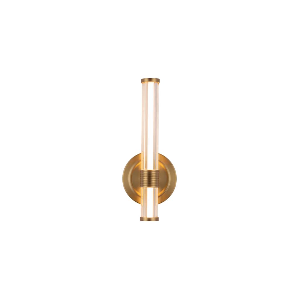 Alora Lighting WV509012-UNV Elsie 2 Light 12" Tall LED Bathroom Sconce