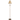 SAFAVIEH Lighting 61-inch Eastham Gold Silk Floor Lamp - 13" x 13" x 61"