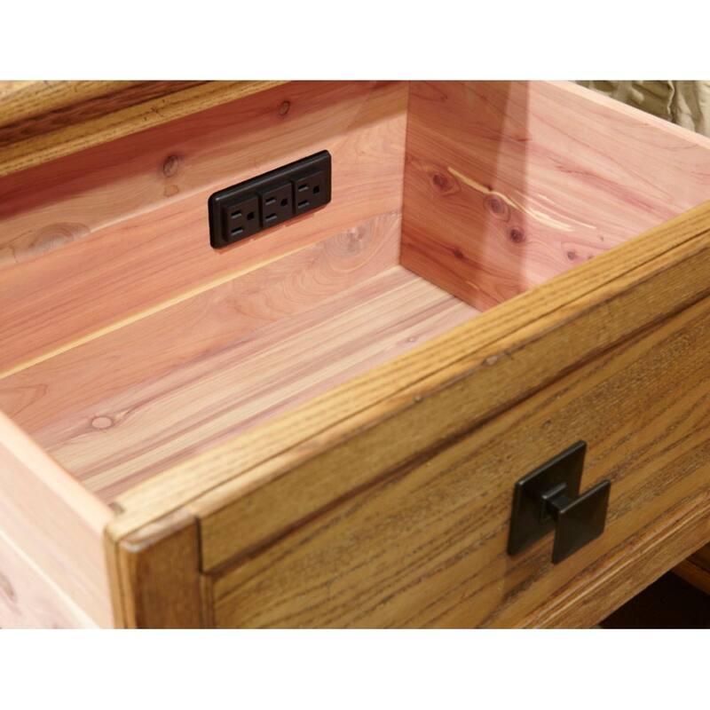 Copper Grove Maiac Brushed Ash 2drawer Nightstand Bed Bath & Beyond