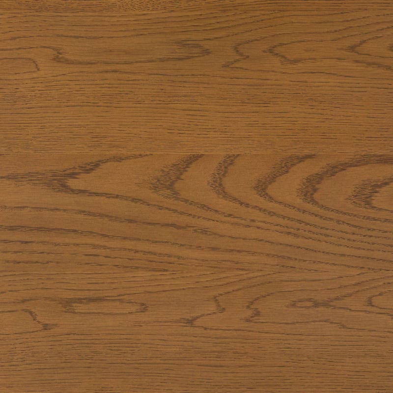 Walker Edison Modern Solid Oak Wood Veneer Console Table