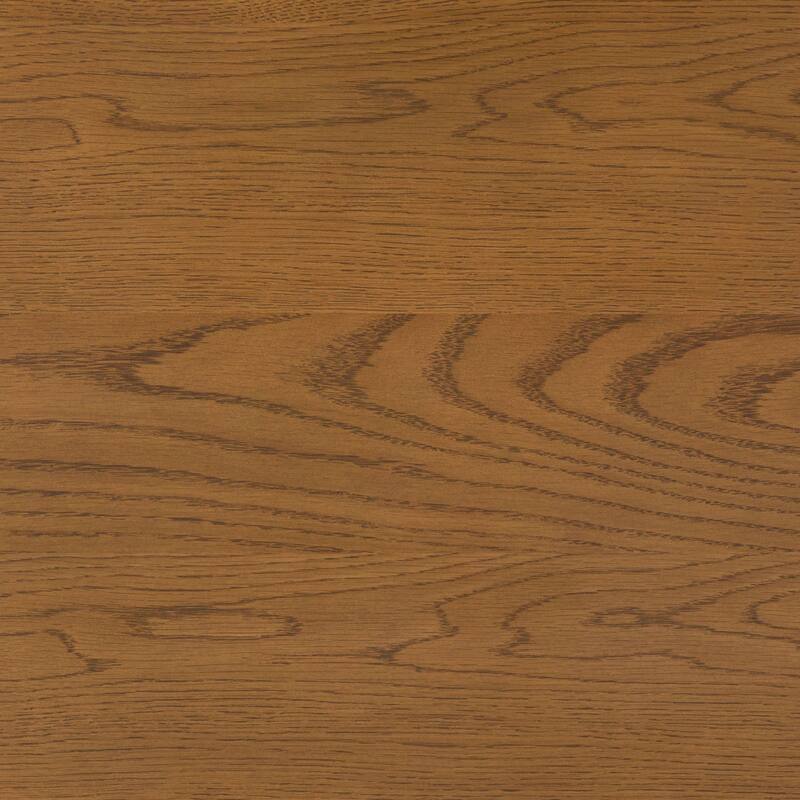 Walker Edison Modern Easy Assembly Oak Veneer Side Table with Storage