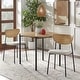preview thumbnail 2 of 12, Lifestorey Jari Round Dining Set 3-Piece Light Oak
